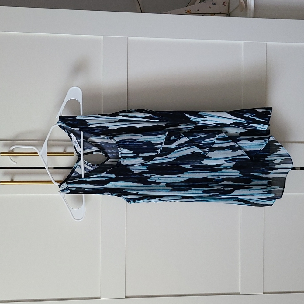 Rickis tank with ruffle